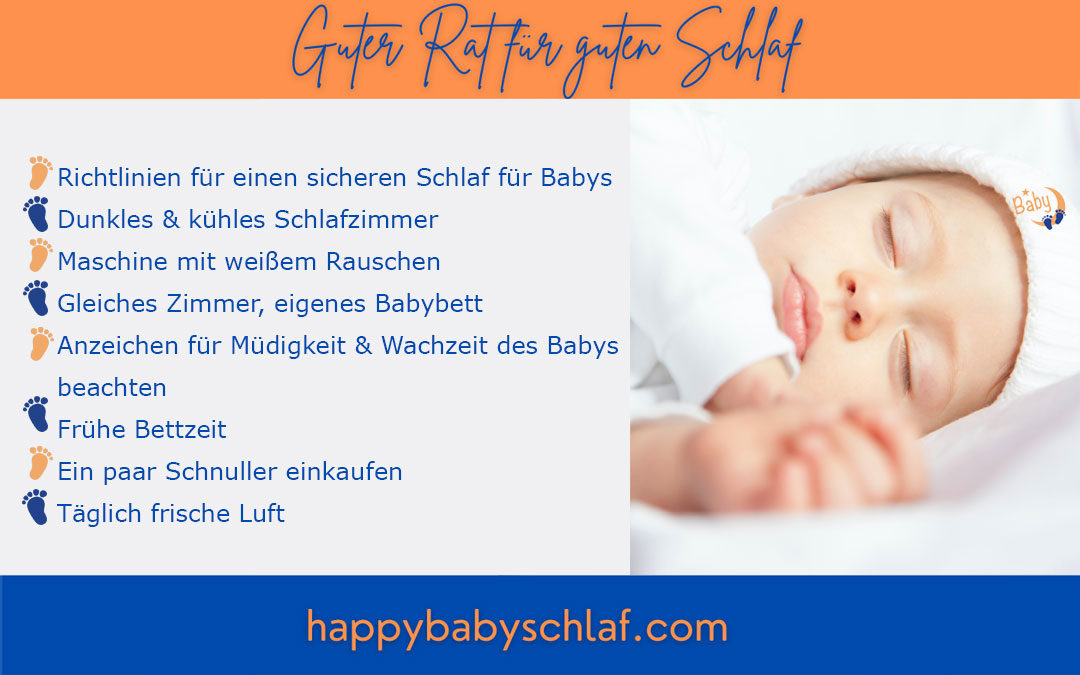 Guten Rat für guten Schlag - Happy Baby Schlaf Coach