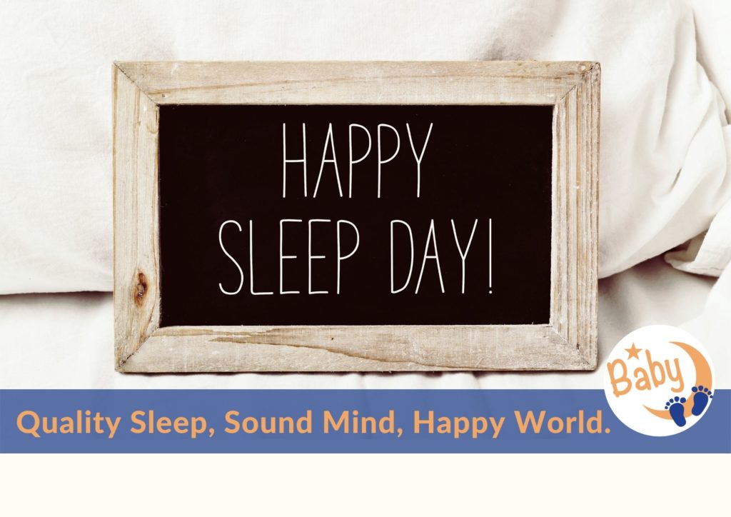 World Sleep Day - Happy Baby Schlaf