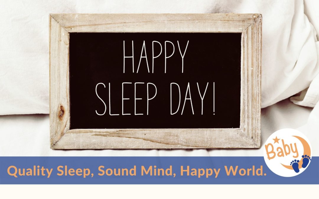 World Sleep Day - Happy Baby Schlaf