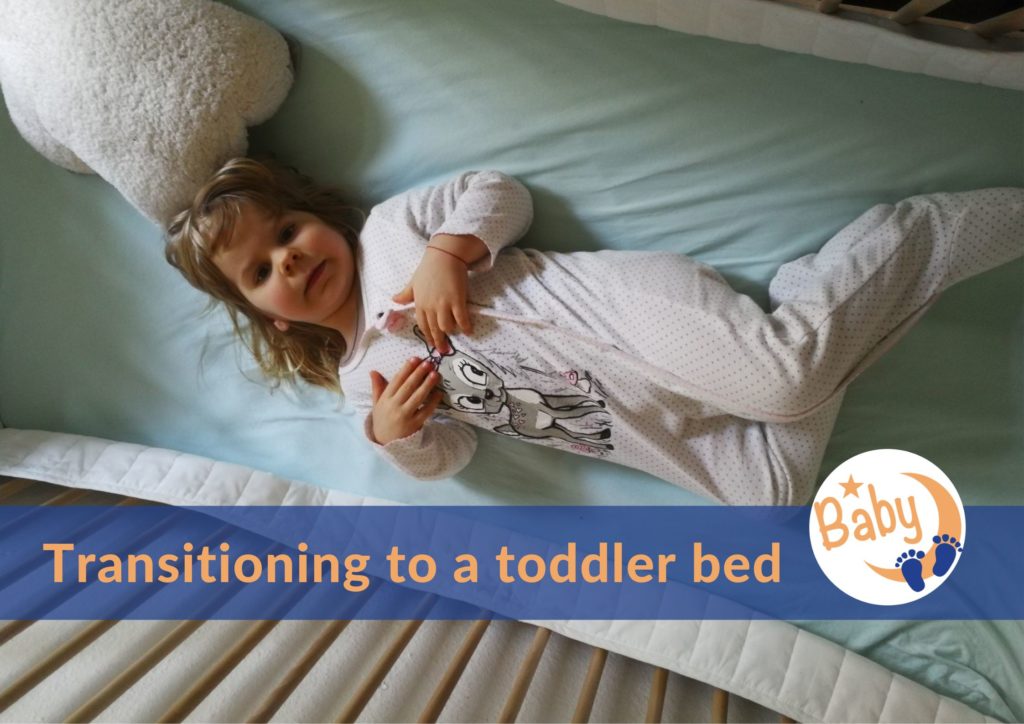 Transitioning a child from a cot into a toddler bed