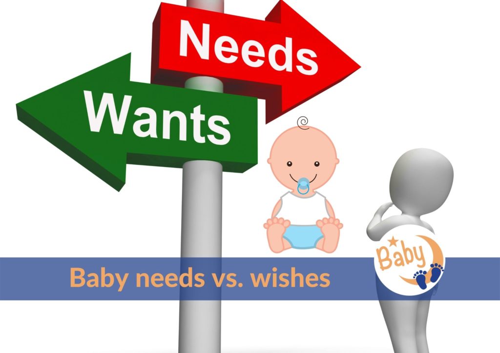 Baby needs vs. wishes | Happy Baby Schlaf