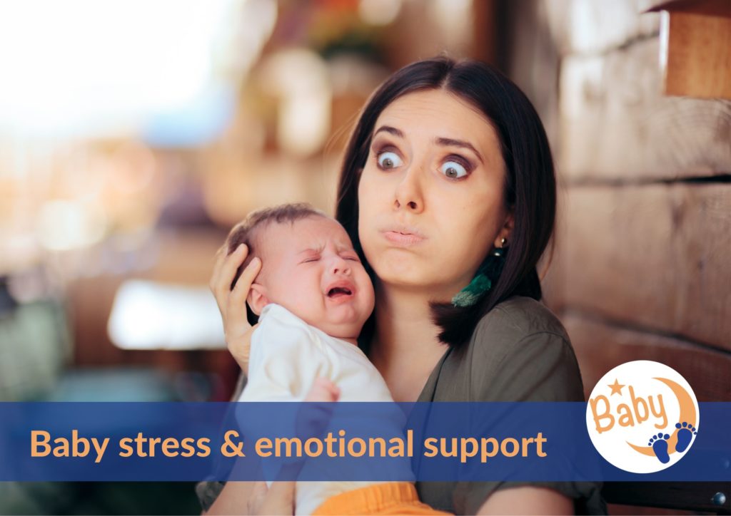 Baby stress, self-settling and emotional support