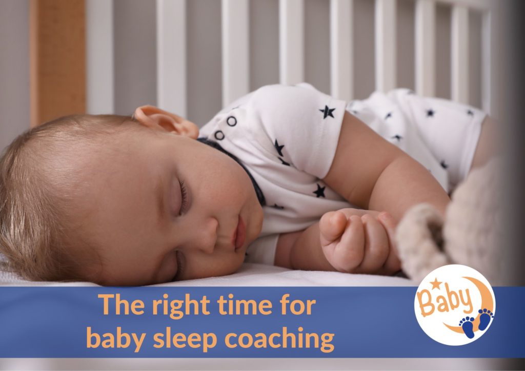 The right time for baby sleep coaching