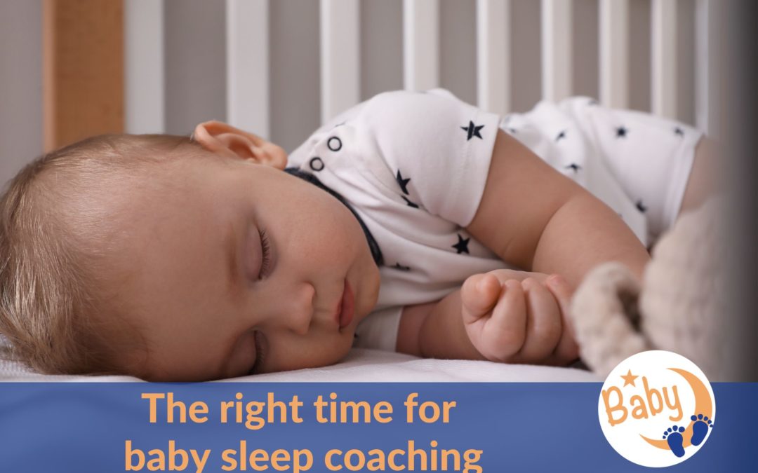 The right time for baby sleep coaching