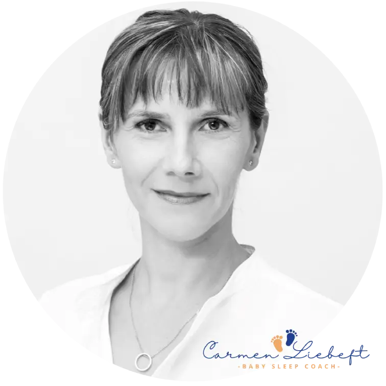 Carmen Liebert, certified baby sleep coach in Germany and founder of Happy Baby Schlaf