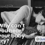 Why can't you hear your baby cry? Attachment parenting quiz by Carmen Liebert – mother gently kissing her newborn
